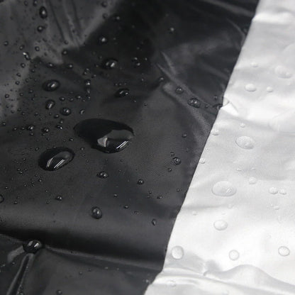 Motorcycle Cover 180T Black/Silver for Honda Goldwing 1100 1200 1500 1800