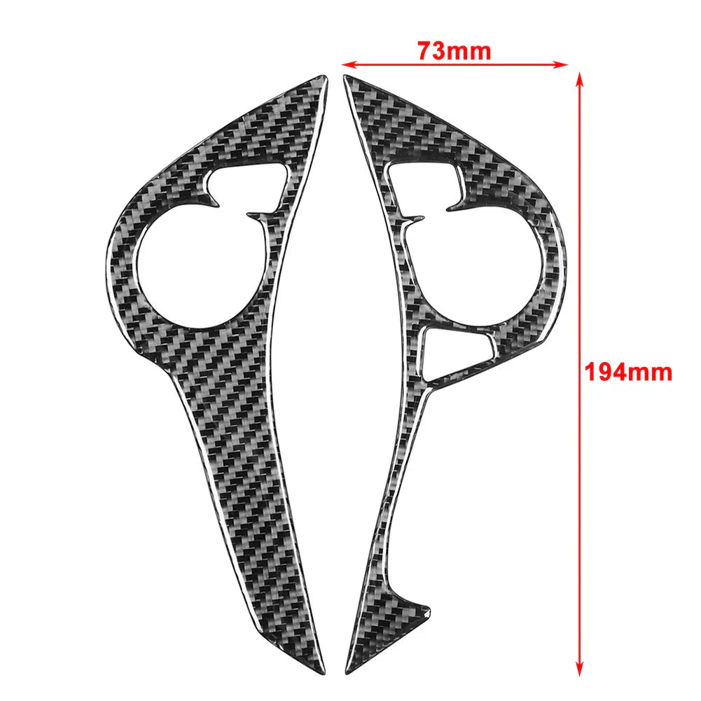 Carbon Fiber Inner Steering Wheel Button Covers for Honda Accord (2013-2017)