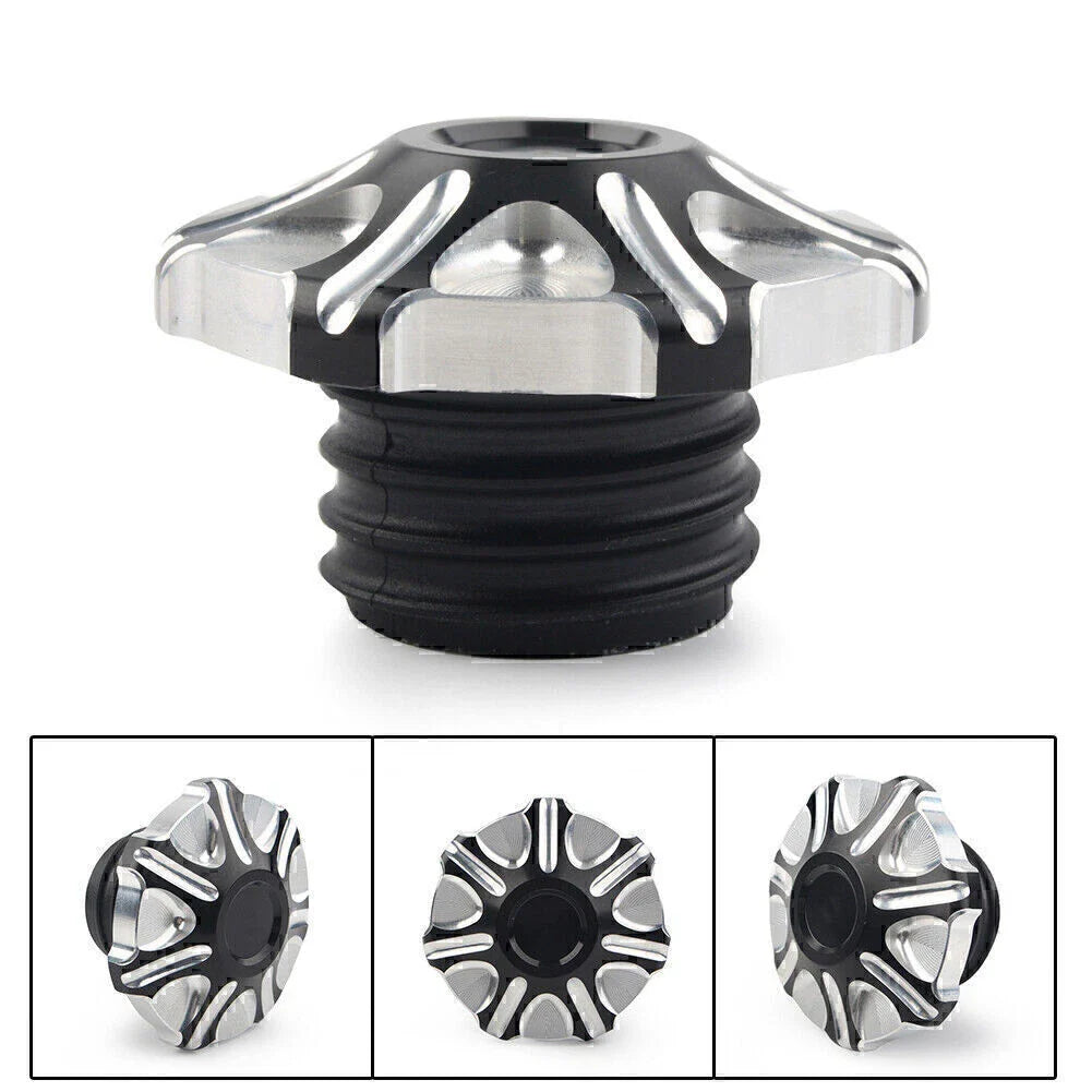 CNC Billet Vented Gas Cap for Harley Sportster