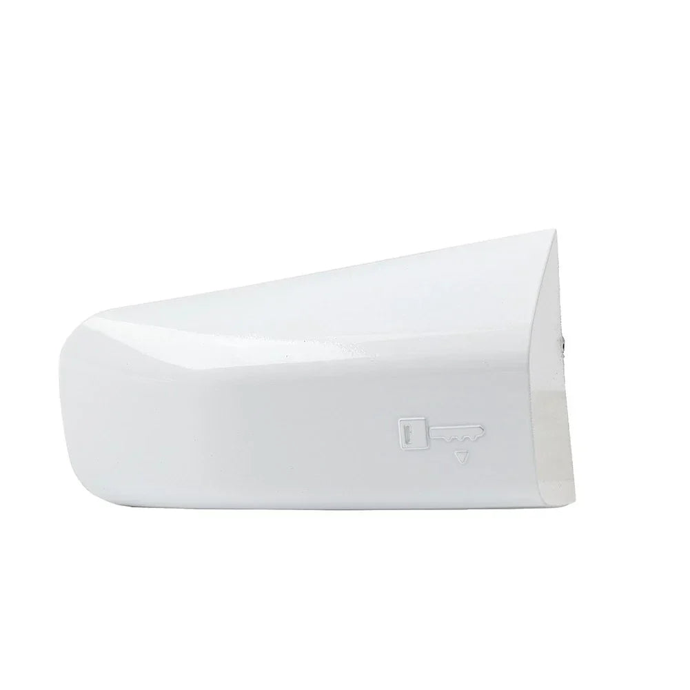 White Front Right Driver Door Handle Cap Cover for Land Rover Jaguar