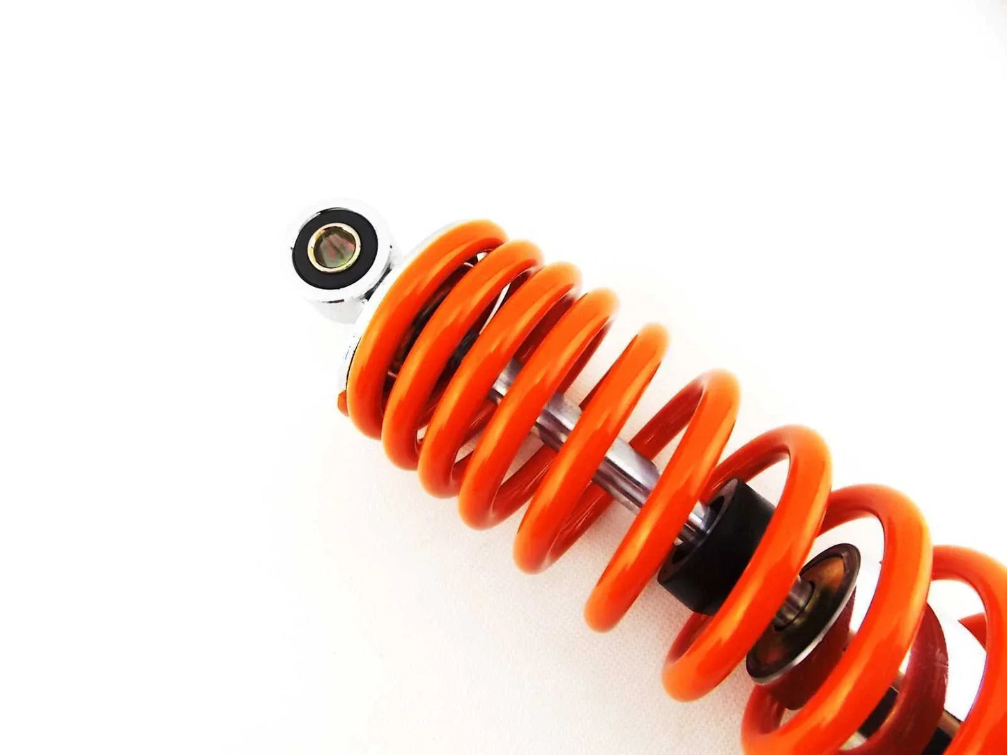 365mm JBS Orange/Chrome Shock Absorbers for Kawasaki F9 Bighorn