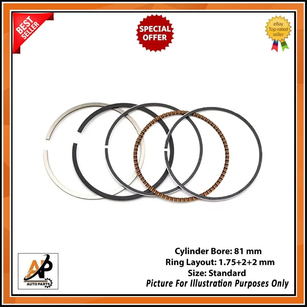 Brake Pads Front Set for Audi Seat VW Caddy (2003–2015)