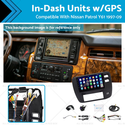 9" Touchscreen CarPlay Stereo for Nissan Patrol GU (1997-2009)