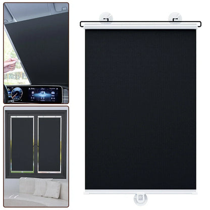 Sunshade / One Size / Roller Blind Sun Visor for All Cars