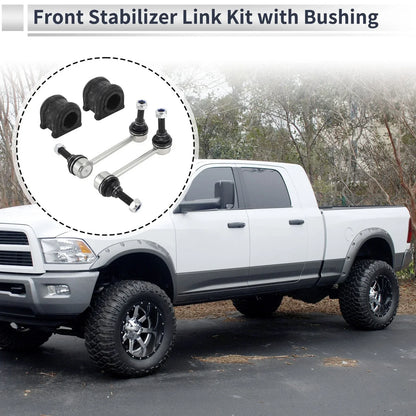 Front Stabilizer Bar Links 2 x Pcs Bushing for Jeep Grand Cherokee (1999-2004)