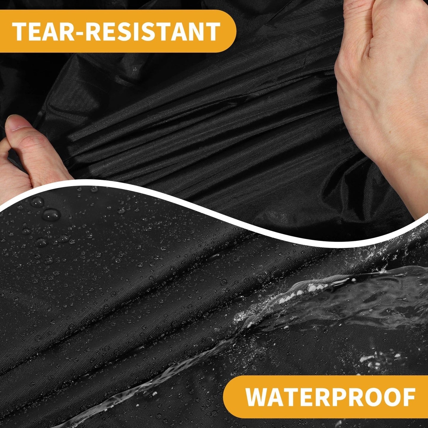 Waterproof All Weather Car Cover for Hyundai Ioniq 5 Black 190T-PU (2021-2023)