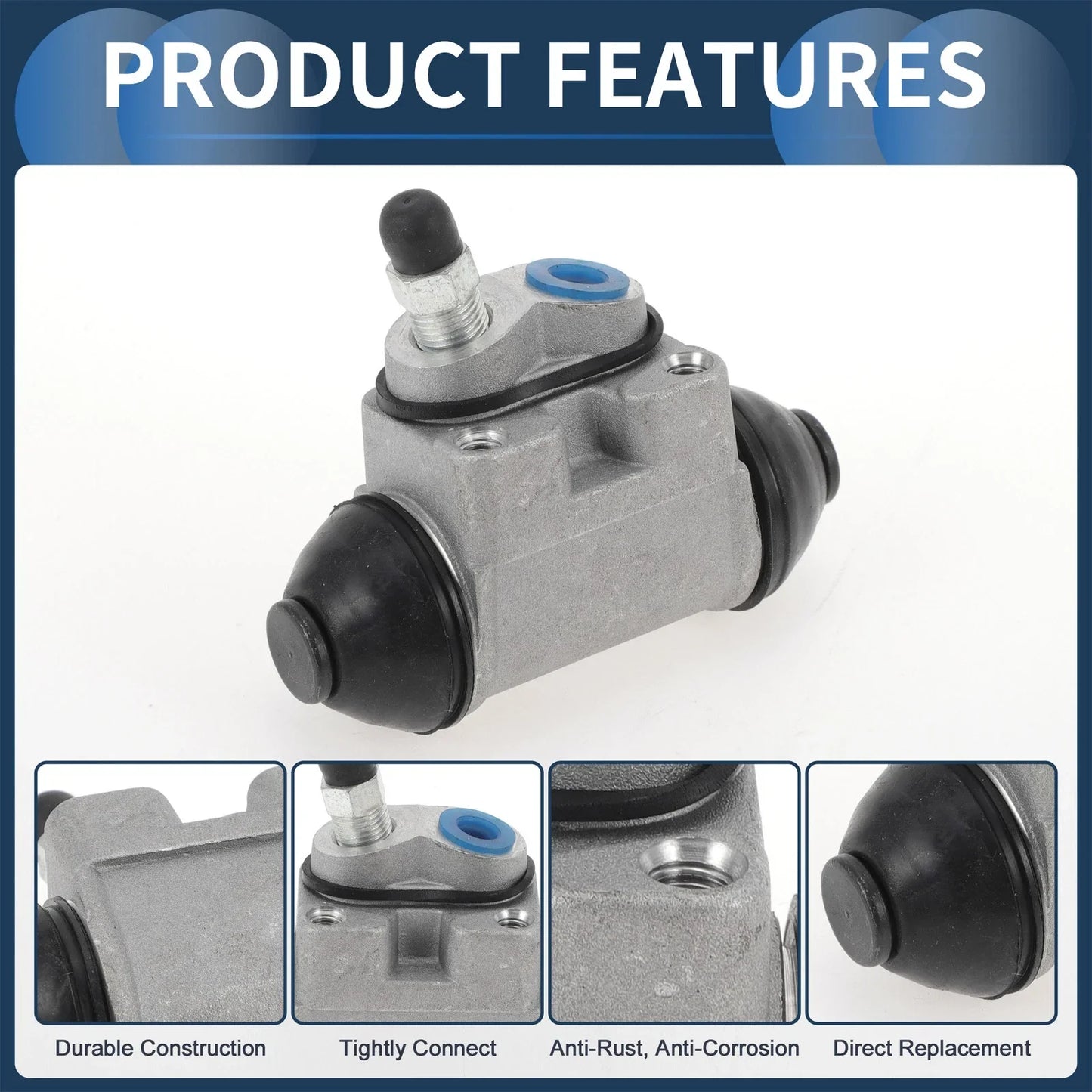 Rear Right Brake Wheel Cylinder for Hyundai Pony (1989-1995)