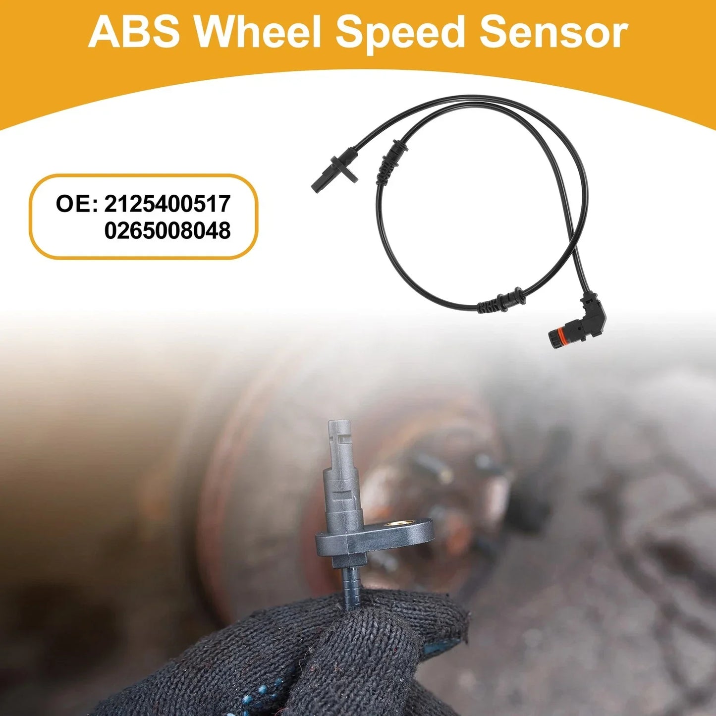 ABS Wheel Speed Sensor for Mercedes-Benz E550 (2010-2017)