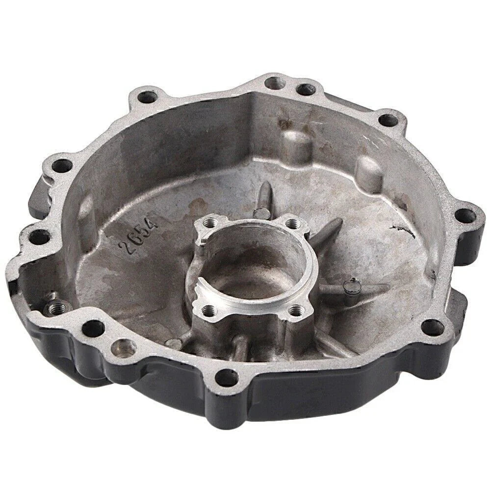 Black Left Engine Stator Crank Case for KAWASAKI Ninja ZX6R (2009-2011)