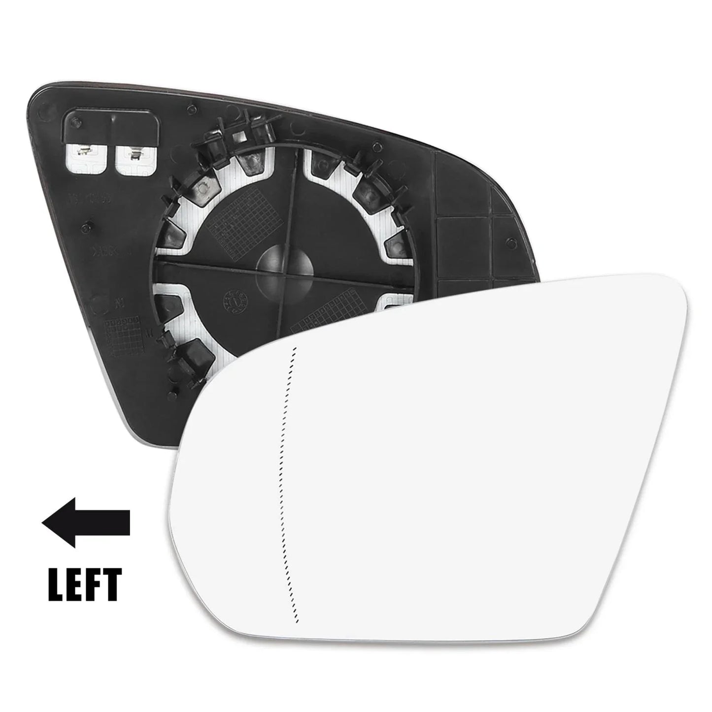 Heated Left Rearview Mirror Glass for Mercedes-Benz C-Class (2015-2023)