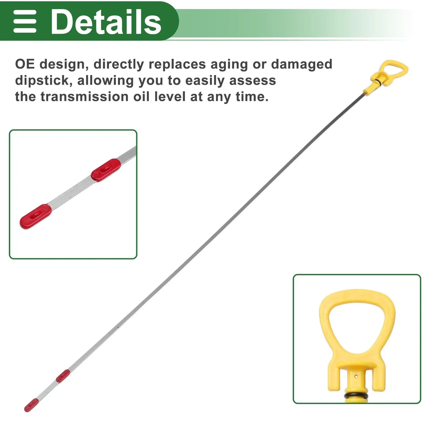 Oil Level Dipstick for Mercedes Benz C W204 S204 C204 2.1L (2007-2014)
