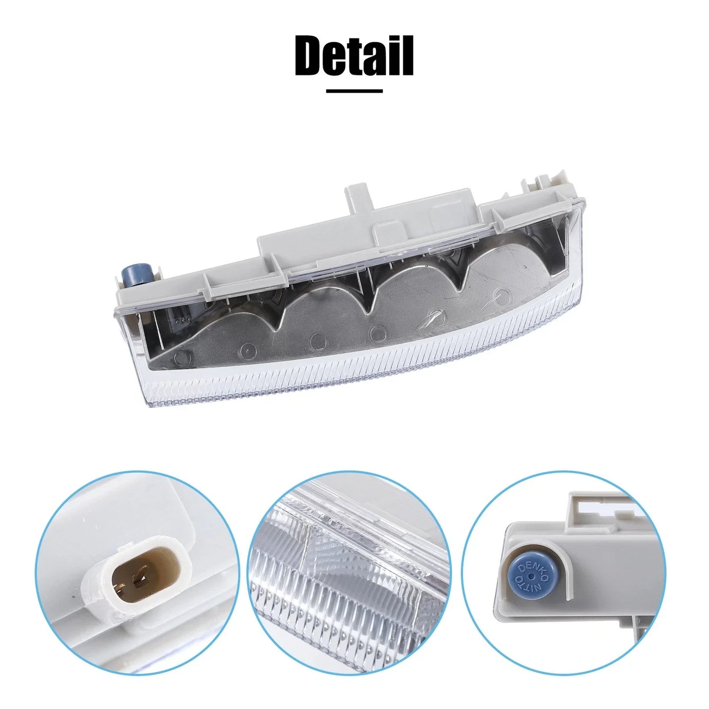 Front LED Daytime Running Fog Lights for Mercedes-Benz E-Class (2009-2016)