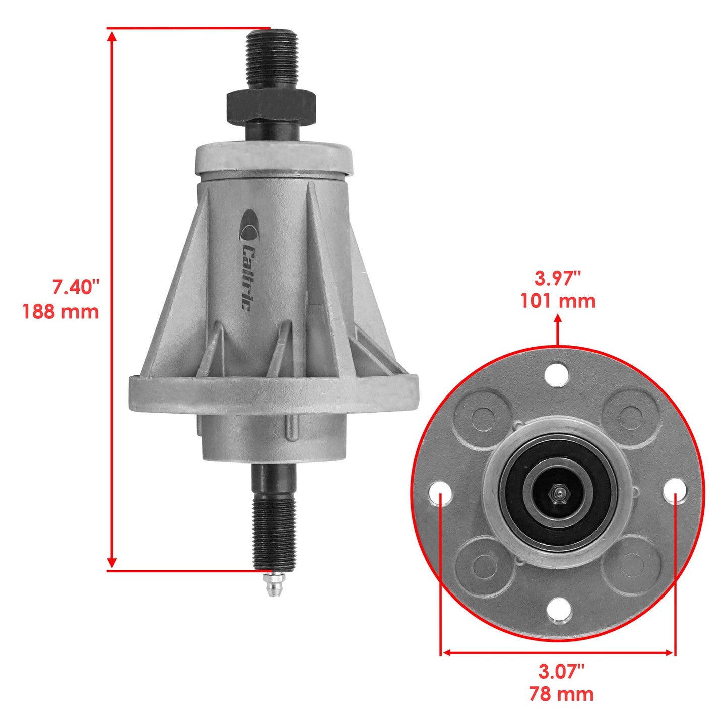 Deck Spindle Assembly Replacement for Toro Recycler 78425 78420 (2005–2015)