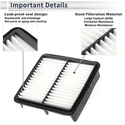 Engine Air Filter for Hyundai Elantra (2007-2010) - 1 x Quality Replacement
