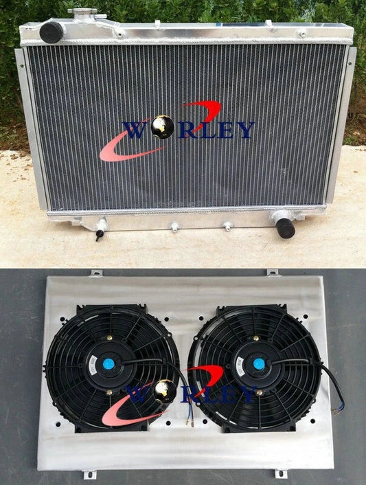 Aluminum Radiator, Shroud & Fans for Toyota Land Cruiser 80 Series (1990-1997)
