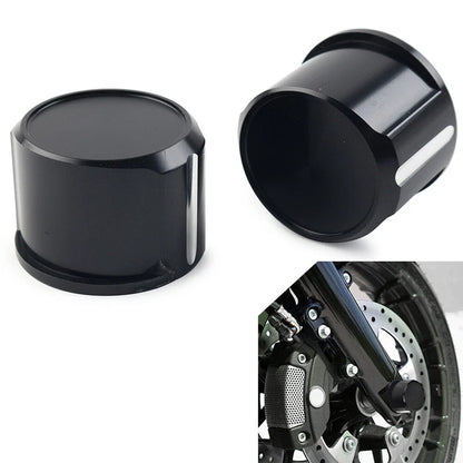 Front Axle Cap Nut Cover for Harley Dyna, Tri Glide, Sportster 1200 (2004-2023)