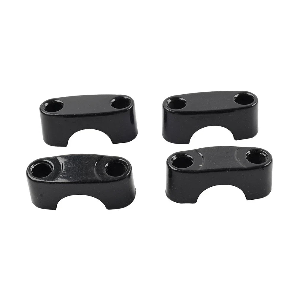 Black 22mm 7/8" Handlebar Mount Clamp Riser for Dirt Pit Bike ATV