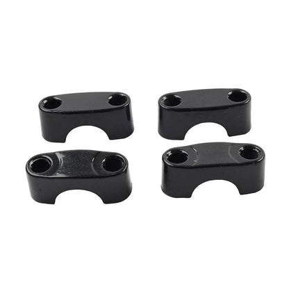 Black 22mm 7/8" Handlebar Mount Clamp Riser for Dirt Pit Bike ATV