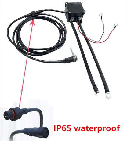 12V Motorcycle Battery Disconnect Kill Switch for Various Models (N/A)