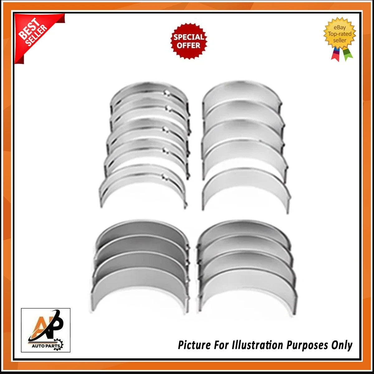 2.0 Ingenium Turbo Bearings Parts Kit for Land Rover Jaguar (2016–2022)