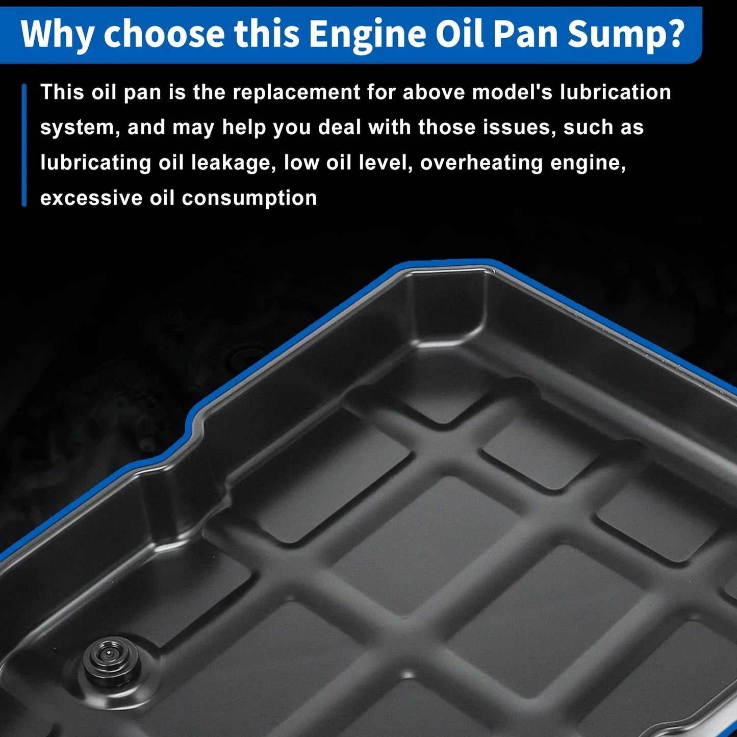 Transmission Oil Pan Kit with Filter for Chrysler 300 (2005-2014)