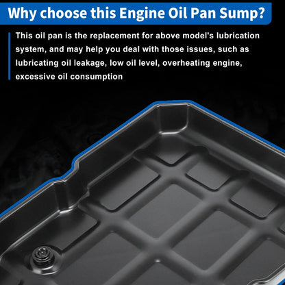 Transmission Oil Pan Kit with Filter for Chrysler 300 (2005-2014)