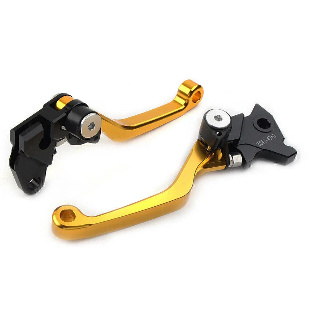 CNC Gold Disc Brake Clutch Levers for Yamaha TTR125L/LE/LW (2000-2020)