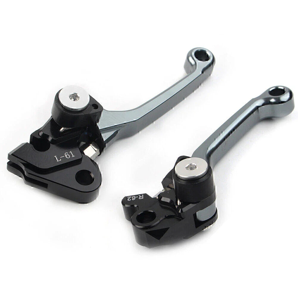 CNC Titanium Pivot Dirt Clutch Brake Levers for Kawasaki KX450F (2006-2012)