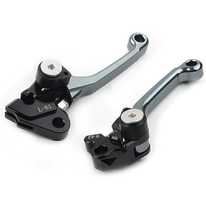 CNC Titanium Pivot Dirt Clutch Brake Levers for Kawasaki KX450F (2006-2012)