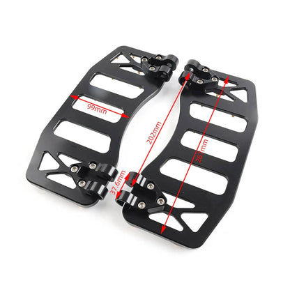 CNC Foot Pegs for Harley Softail Touring Road Glide Trike