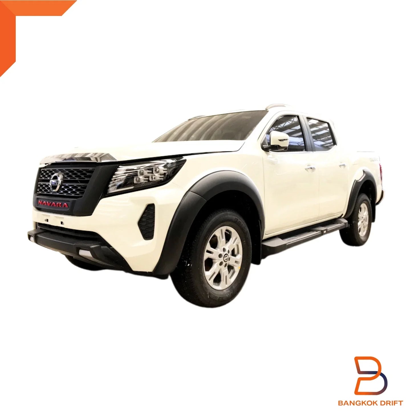 Matte Black Fender Flares for Nissan Navara D23 (2021-2023)