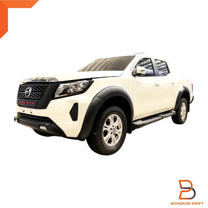 Matte Black Fender Flares for Nissan Navara D23 (2021-2023)