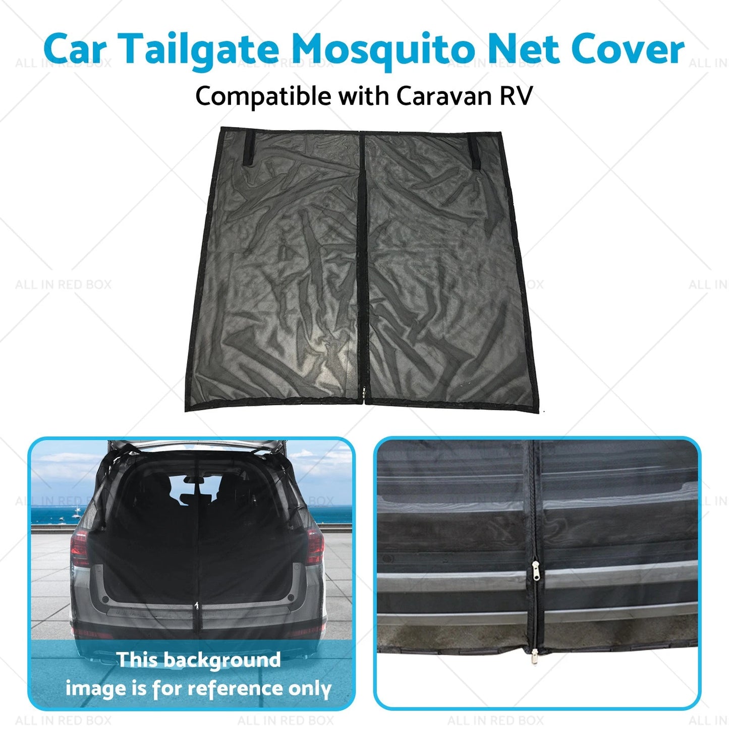 Car Tailgate Mosquito Net Cover for T4 T5 T6 Motorhome Caravan RV