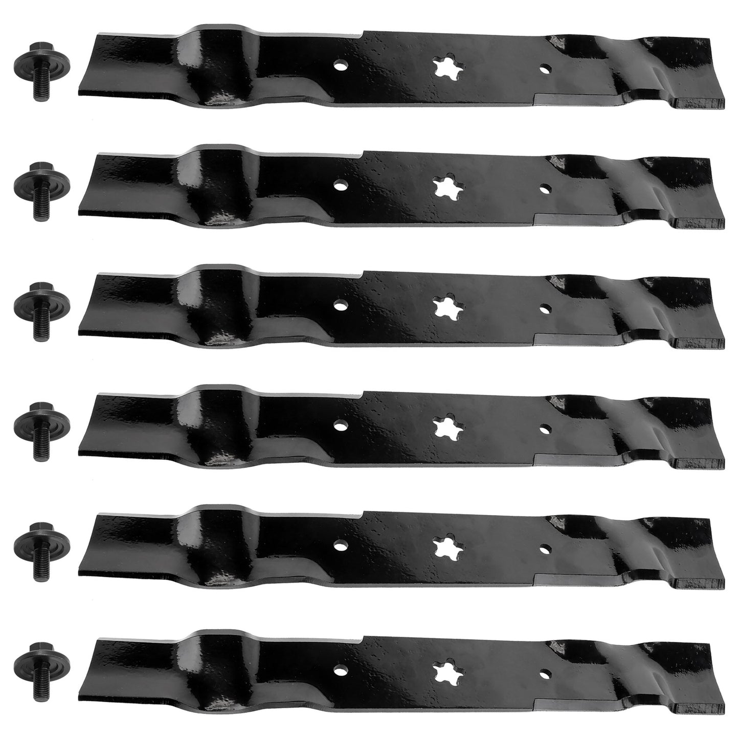 Deck Mulching Blades with Bolts Kit for Husqvarna 54 Inch (Fits Select Models)