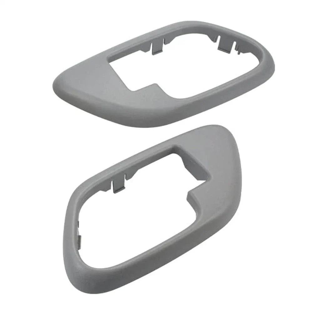 Gray Interior Door Handle Bezels Trim for Chevrolet C1500 C2500 K1500 Tahoe (1995-2000)