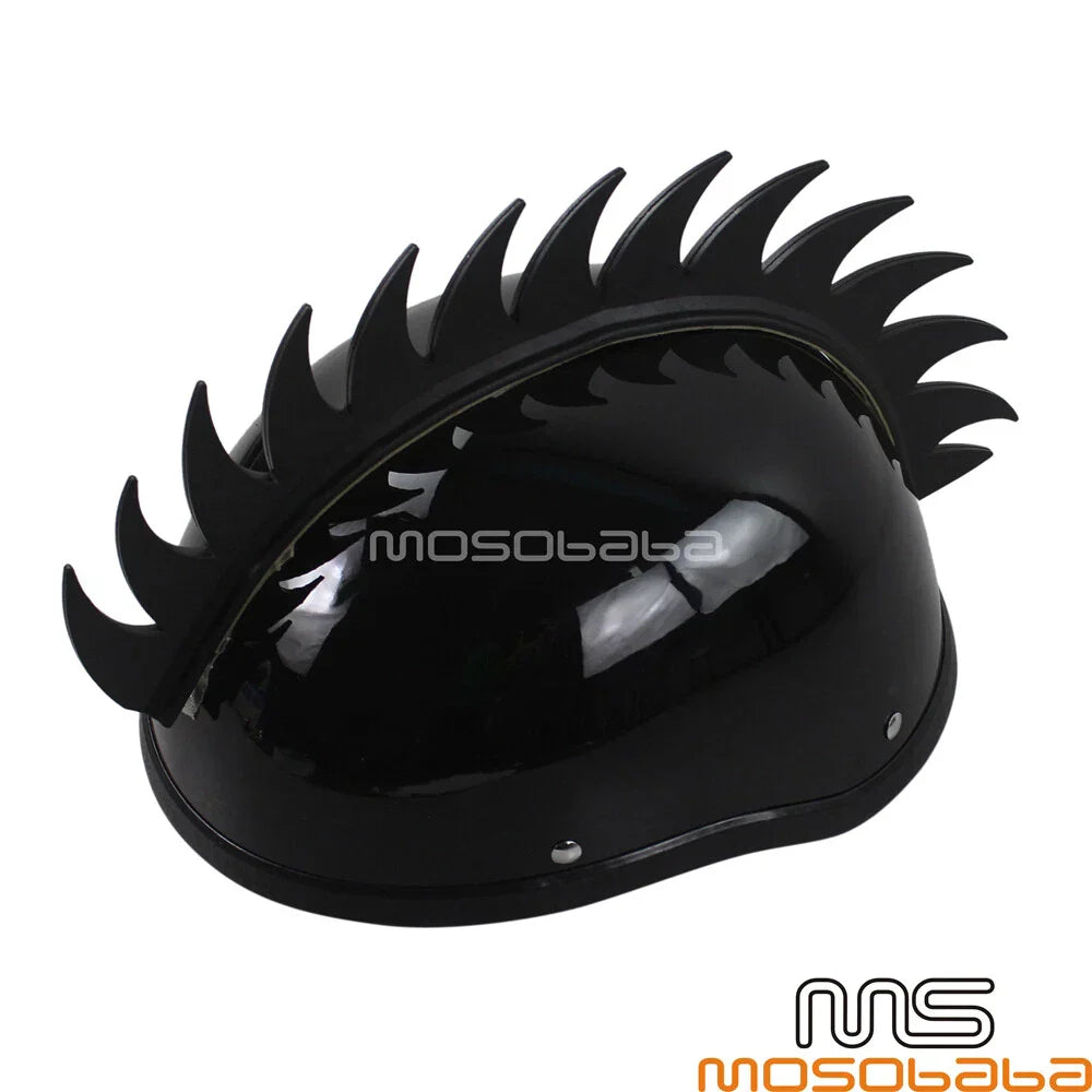 14'' Rubber Spikes Saw Strip for Dirt Bike ATV Motorcycle Helmets
