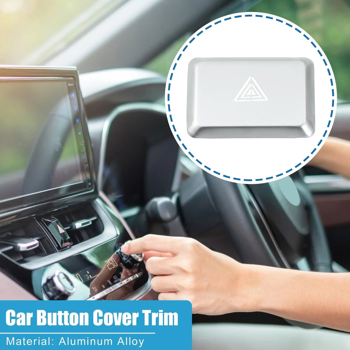 Hazard Button Cover Trim for Honda Civic 11th Gen (2022-2023)