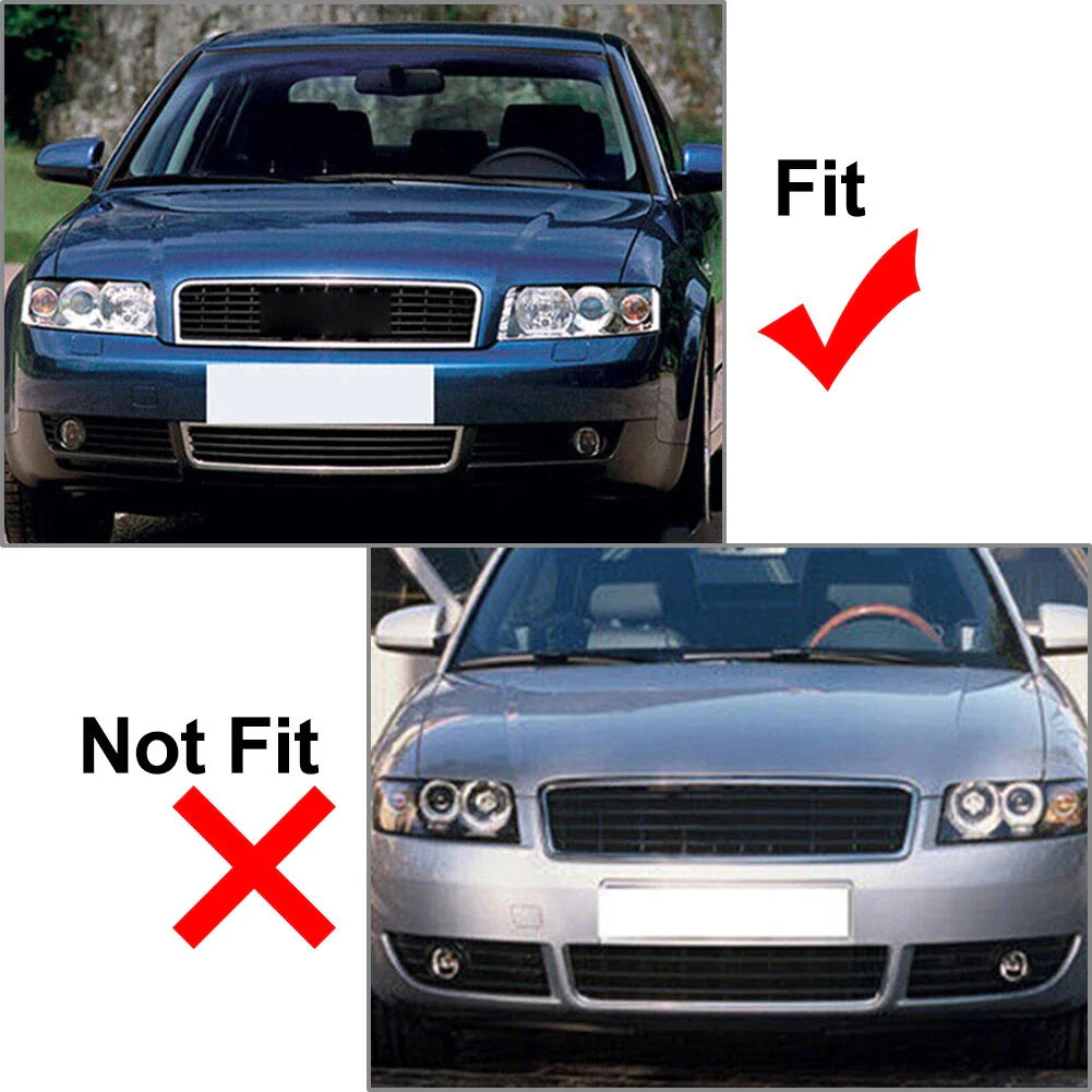 Front Bumper Lower Honeycomb Mesh Grille for Audi A4 B6 (2001-2005)