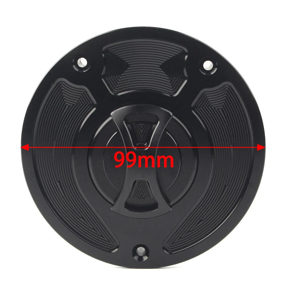 Petrol Fuel Gas Tank Cap for Honda GROM MSX125 CBR1000RR 2017-2019 Black
