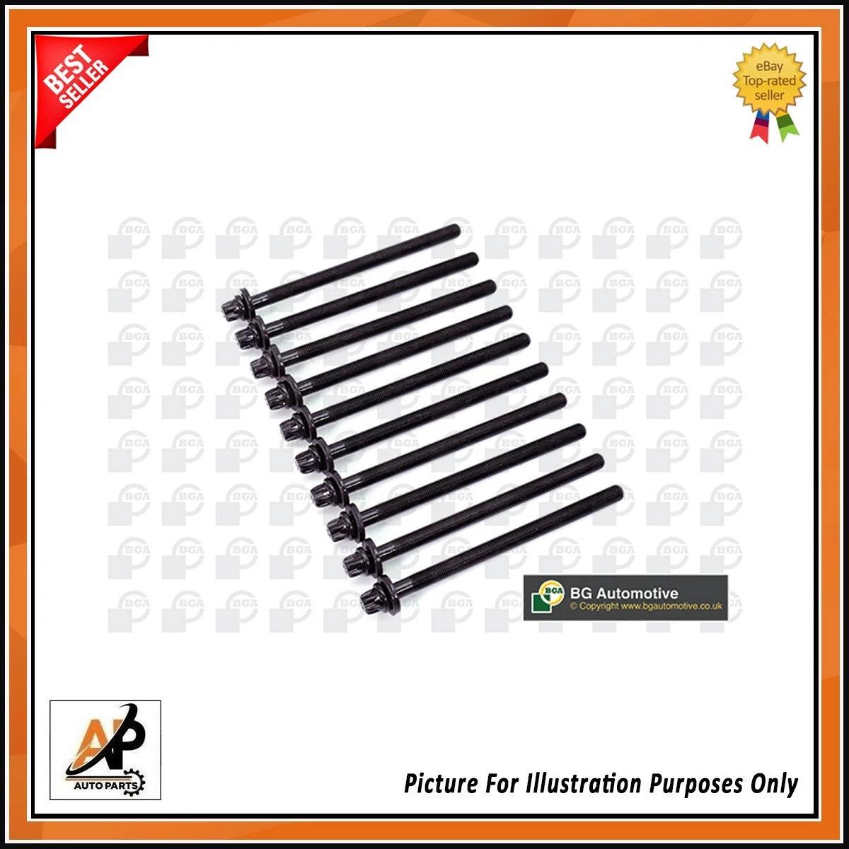 Head Bolts Set Replacement for Opel Vauxhall 1.6 Petrol Z16XER (2006–2015)