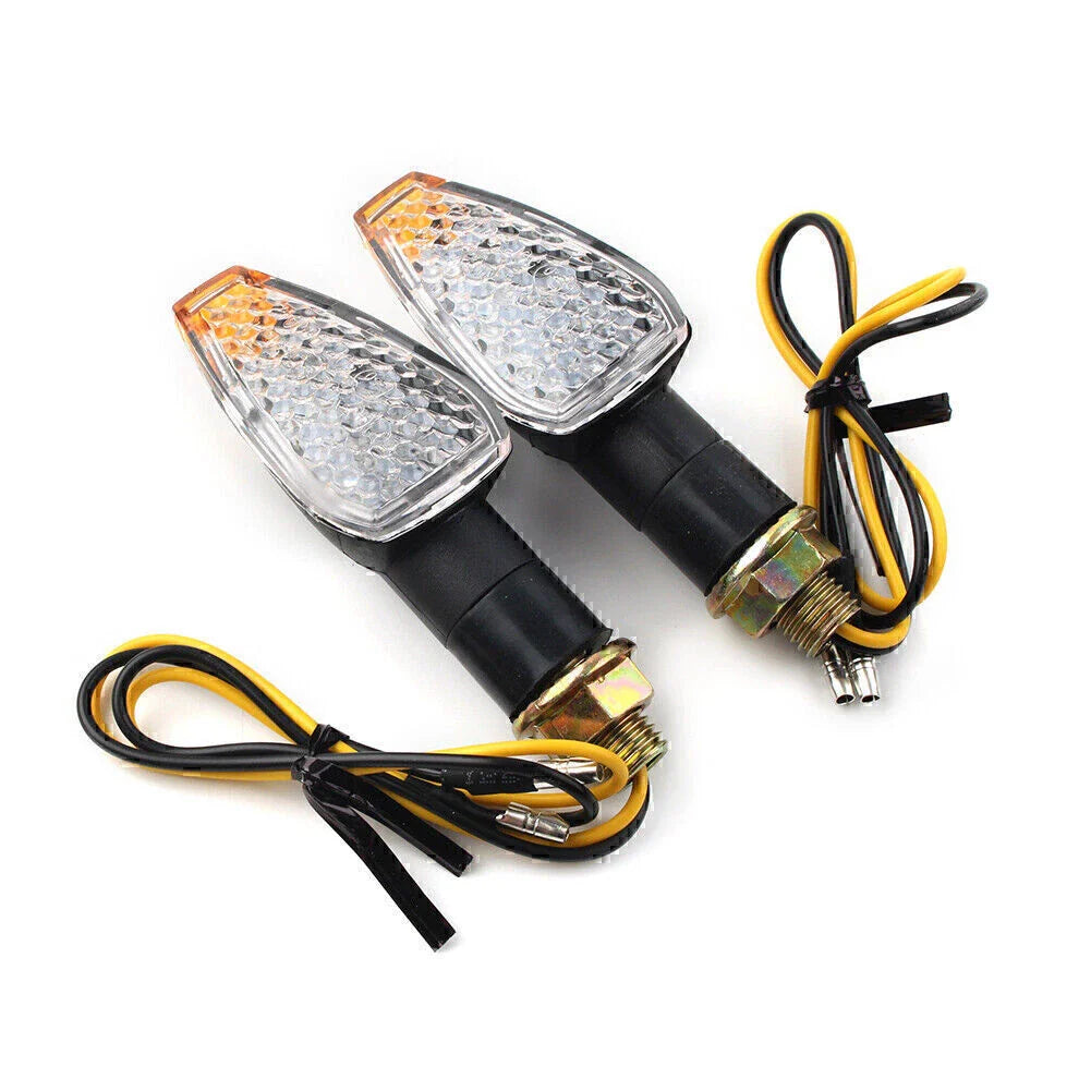 Mini 14 LED Motorcycle Turn Signal Indicators Blinkers Lights