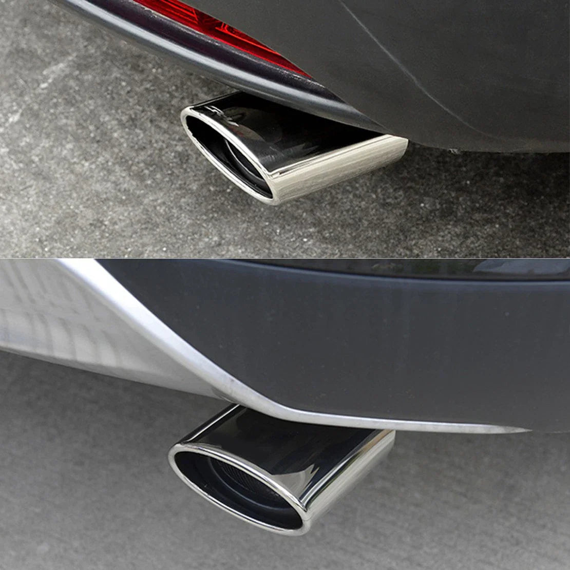 Stainless Steel Tail Pipe Exhaust Muffler Trim for Honda CR-V (2012-2015)
