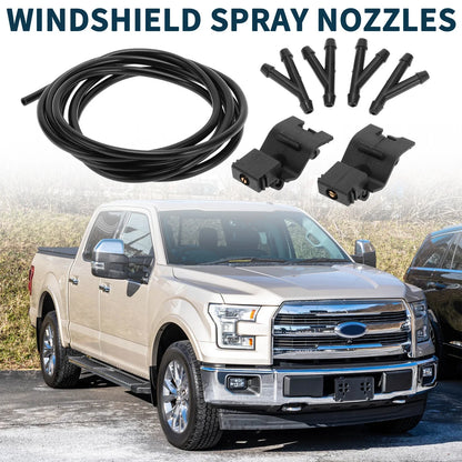 Front Windshield Washer Nozzles 2 x for Toyota 4Runner (2009-2018)
