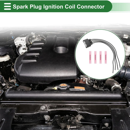 Ignition Coil Connector Set for Lexus HS250h L4 2.4L (2010-2012)