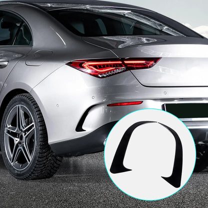 Rear Bumper Spoiler Air Vent Outlet Cover Trim for Mercedes-Benz CLA (2014-2023)