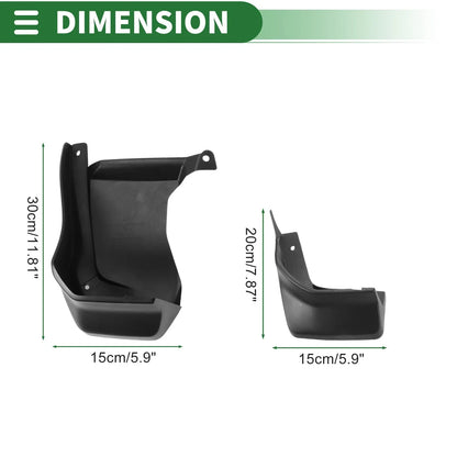 Mud Flaps Splash Guards for Honda Spirit (2015-2019)