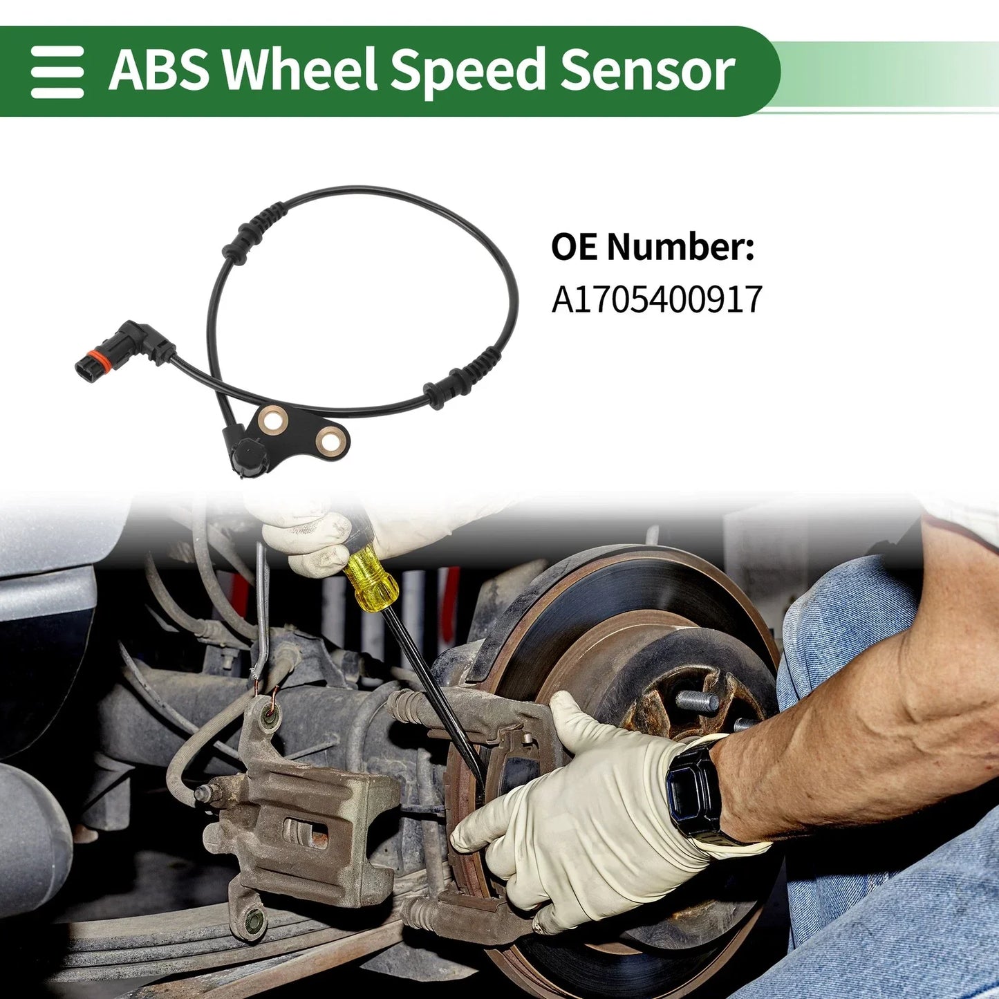 ABS Wheel Speed Sensor for Mercedes-Benz SLK200 (2003-2004)