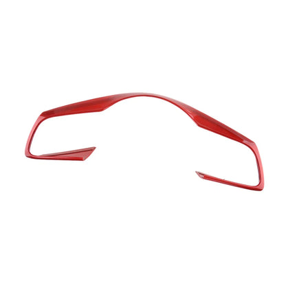 Red Steering Wheel Button Cover Frame for Kia Forte K3 (2019-2022)