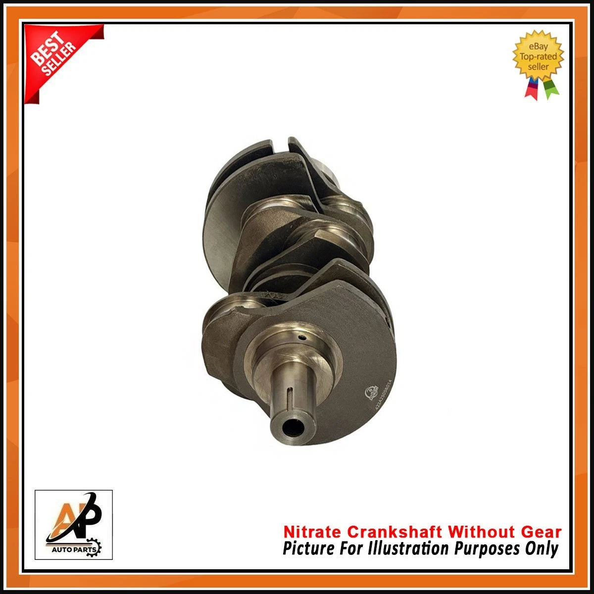 Crankshaft for Maserati Ghibli M157 3.0 V6 Diesel (2014–2019)