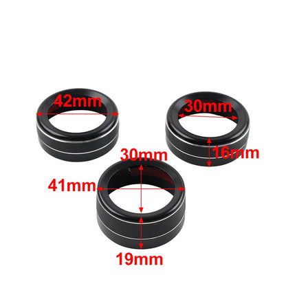 AC Climate Control Knob Ring Covers for Mazda 3, CX-5 (2014-2019)